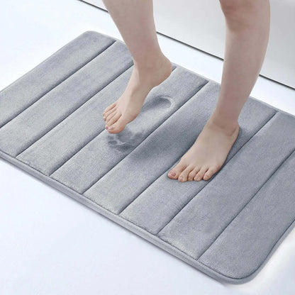 Kit de tapete para Banheiro Superabsorvente - 2x Mais Absorção